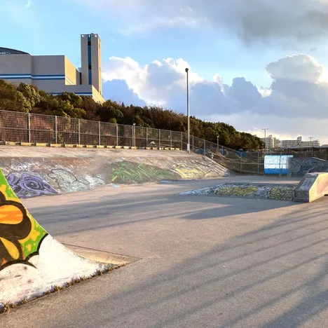 Skate Ramps in The Basement in Tokyo! The Yago Skateboard Park
